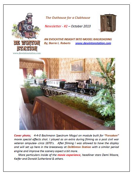 Newsletter 2 - October 2013