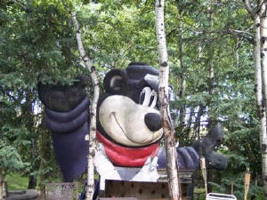 "Bearie" the Welcome Bear